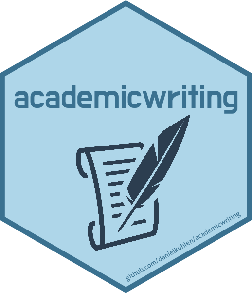 academicwritingr hex sticker